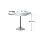 Metal Industrial Square Dining Table Stainless Steel Table for Kitchen and Dining Room Clearhalo 'Dining Tables & Seating' 'Dining Tables' 'dining_table' 'furn' 'furn_dining_table' 'Furniture' 'Kitchen & Dining Furniture' 5661602