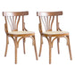 Armless Dining Side Chair Solid Wood Scandinavian Kitchen Dining Room Chair Wood 2 Piece Set Clearhalo 'Dining Chairs' 'Dining Tables & Seating' 'dining_chair' 'furn' 'furn_dining_chair' 'Furniture' 'Kitchen & Dining Furniture' 5661760