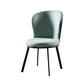 Sillas de comedor tapizadas de estilo industrial sólido sillón de comedor sin brazo