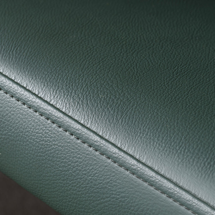 Contemporary Home Parsons Side Chair Leather Matte Finish Dining Chair