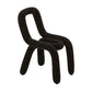 Modern Velvet Dining Room Chair Armless Metal Side Chair for Home Use Black 1 Piece Clearhalo 'Dining Chairs' 'Dining Tables & Seating' 'dining_chair' 'furn' 'furn_dining_chair' 'Furniture' 'Kitchen & Dining Furniture' 5662033