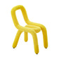 Modern Velvet Dining Room Chair Armless Metal Side Chair for Home Use Yellow 1 Piece Clearhalo 'Dining Chairs' 'Dining Tables & Seating' 'dining_chair' 'furn' 'furn_dining_chair' 'Furniture' 'Kitchen & Dining Furniture' 5662039