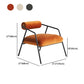 Open Back Arm Chair Industrial Style Metal Kitchen Dining Chair Clearhalo 'Dining Chairs' 'Dining Tables & Seating' 'dining_chair' 'furn' 'furn_dining_chair' 'Furniture' 'Kitchen & Dining Furniture' 5662080