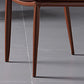 Contemporary Leather Dining Room Chair Armless Metal Side Chair for Home Use