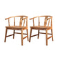 Traditional Dining Side Chair Arm Solid Wood Dining Side Chairs