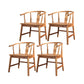 Traditional Dining Side Chair Arm Solid Wood Dining Side Chairs