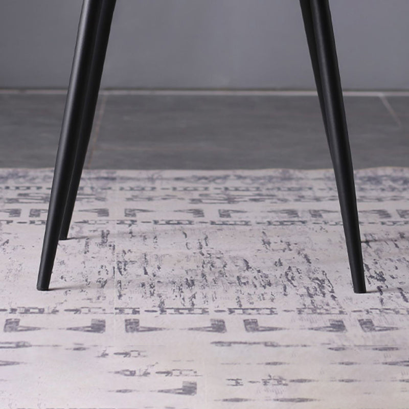 PU Leather Dining Chairs Industrial Style Arm Solid Back Dining Side Chairs Clearhalo 'Dining Chairs' 'Dining Tables & Seating' 'dining_chair' 'furn' 'furn_dining_chair' 'Furniture' 'Kitchen & Dining Furniture' 5662182