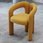 Contemporary Wood Dining Room Chair Velvet Side Chair for Home Use