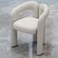 Contemporary Wood Dining Room Chair Velvet Side Chair for Home Use