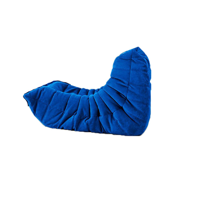 Mid-Century Modern Armless Accent Chair Microfiber Accent Room Chair for Living Room Blue 1 Piece Clearhalo 'Accent Chairs' 'accent_chairs' 'Chairs & Seating' 'furn' 'furn_accent_chairs' 'Furniture' 'Living Room Furniture' 5662222