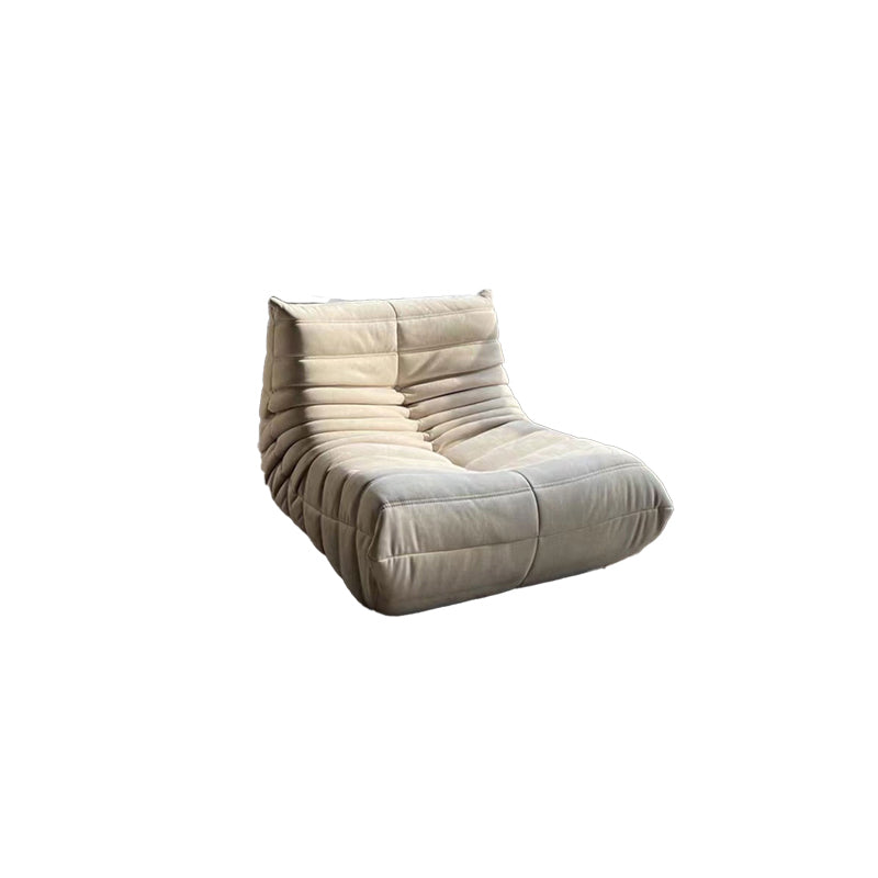 Mid-Century Modern Armless Accent Chair Microfiber Accent Room Chair for Living Room Clearhalo 'Accent Chairs' 'accent_chairs' 'Chairs & Seating' 'furn' 'furn_accent_chairs' 'Furniture' 'Living Room Furniture' 5662231