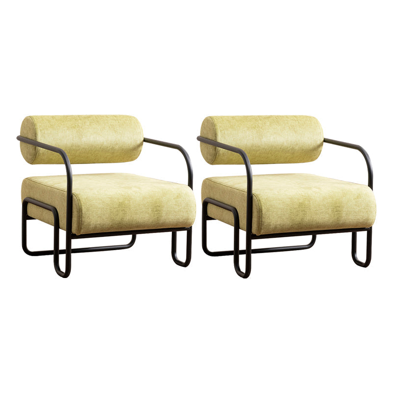 31.50 "de ancho silla de sofá de estilo contemporáneo con la silla de brazo con respaldo fijo