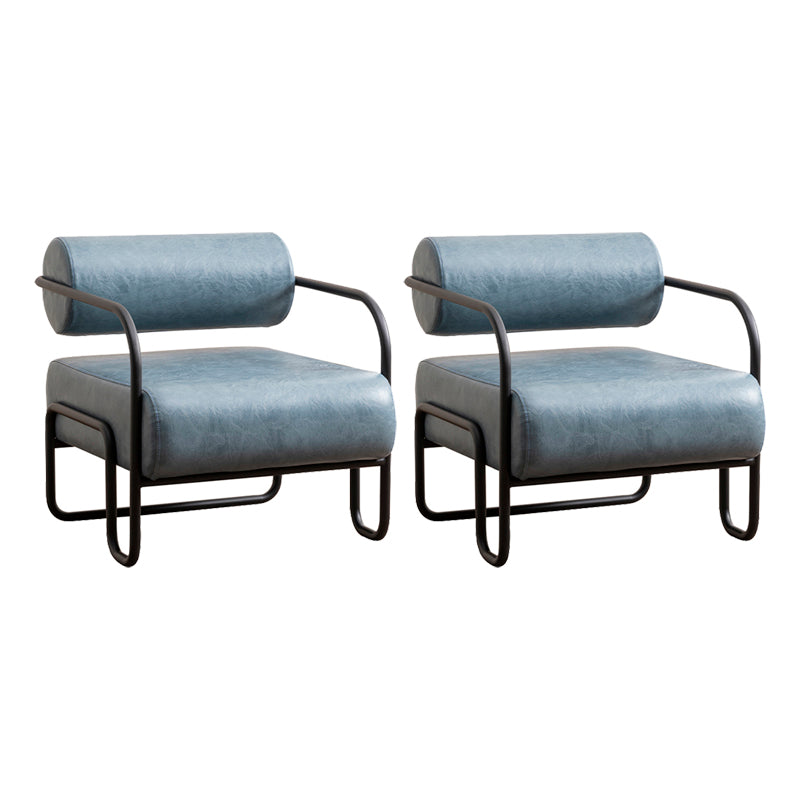 31.50 "de ancho silla de sofá de estilo contemporáneo con la silla de brazo con respaldo fijo