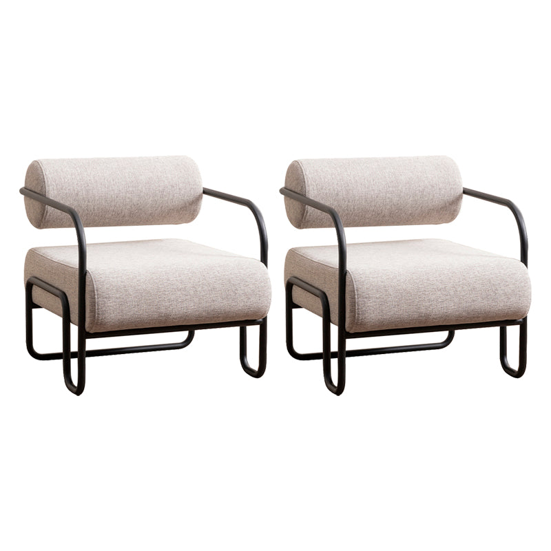 31.50 "de ancho silla de sofá de estilo contemporáneo con la silla de brazo con respaldo fijo