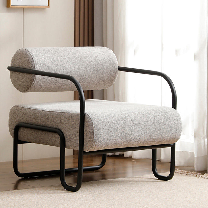 31.50 "de ancho silla de sofá de estilo contemporáneo con la silla de brazo con respaldo fijo