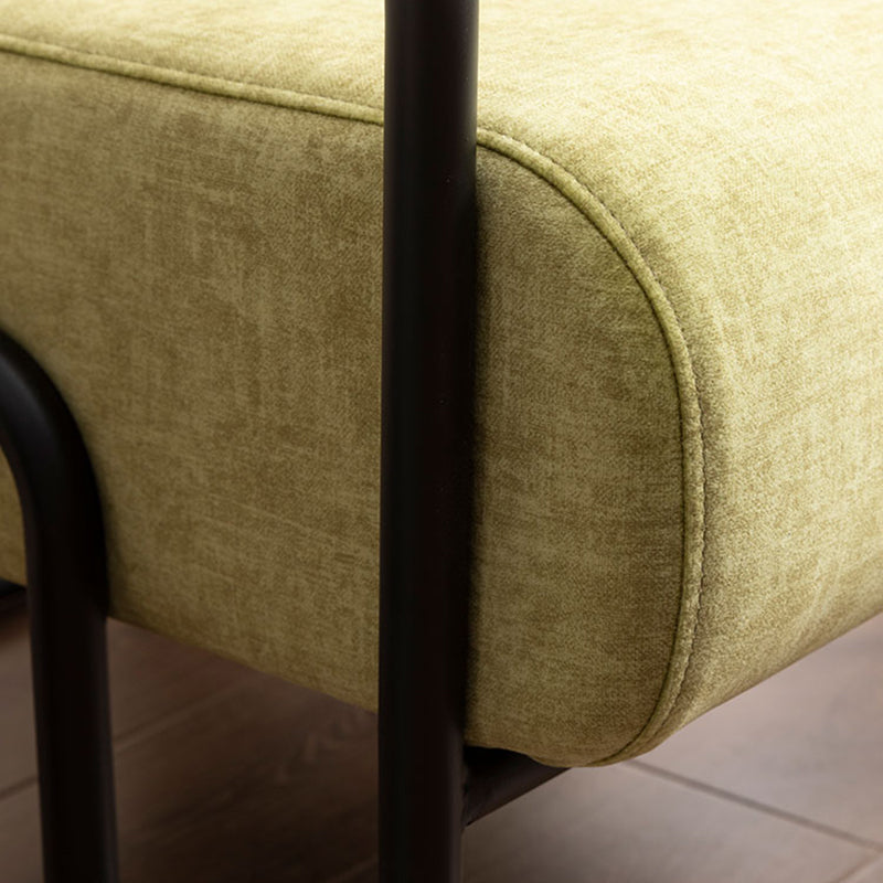 31.50 "de ancho silla de sofá de estilo contemporáneo con la silla de brazo con respaldo fijo