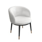 Wapen in moderne stijl omvatte faux leer gestoffeerde accent -fauteuil fauteuil