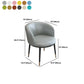 Wapen in moderne stijl omvatte faux leer gestoffeerde accent -fauteuil fauteuil