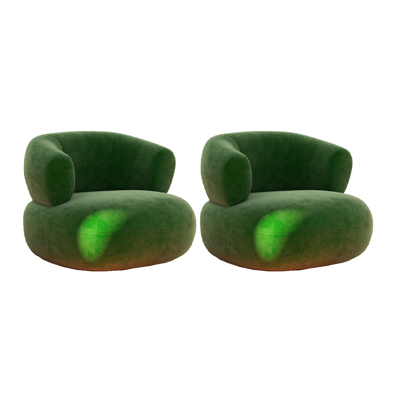 Chaise d'accent sans bras moderne du milieu du siècle chaise de salle d'accent en cuir pour le salon