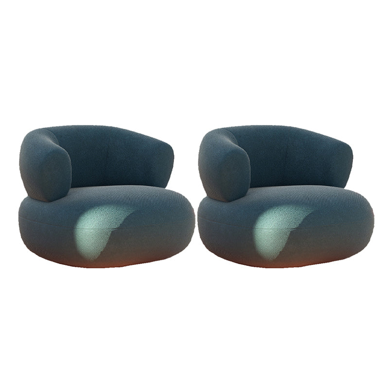 Chaise d'accent sans bras moderne du milieu du siècle chaise de salle d'accent en cuir pour le salon