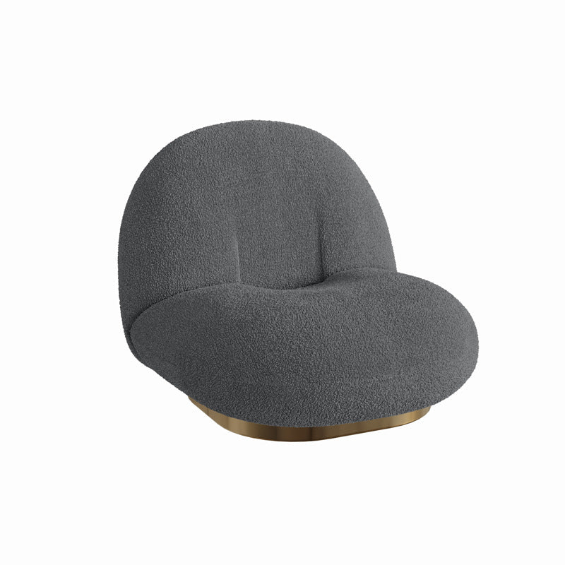 Nordic Style No Armrest No Cushion Back Parsons Chair Gold Base