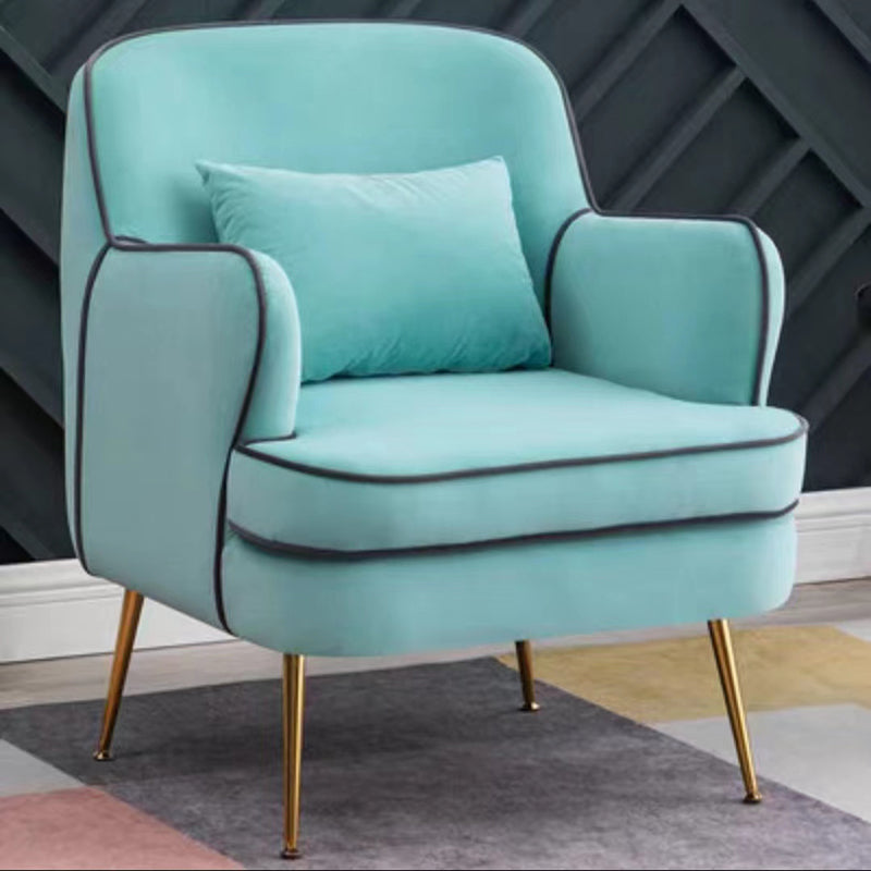 Contemporain 25,6 "W x 25,6" D x 32,3 "H Arichis à bras encastrés Affichage arrière