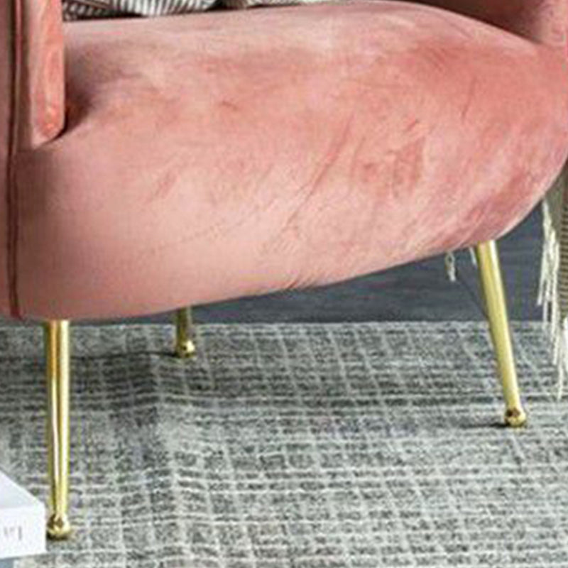 Contemporary 30"W x 30"D x 30"H Fixed Back Sloped Arms Barrel Chair