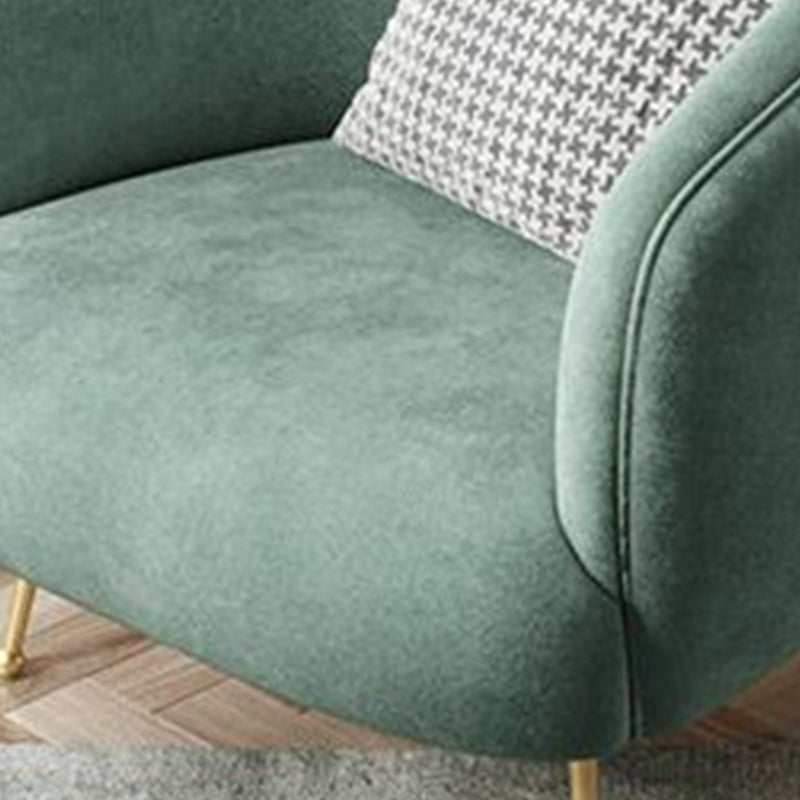 Contemporary 30"W x 30"D x 30"H Fixed Back Sloped Arms Barrel Chair