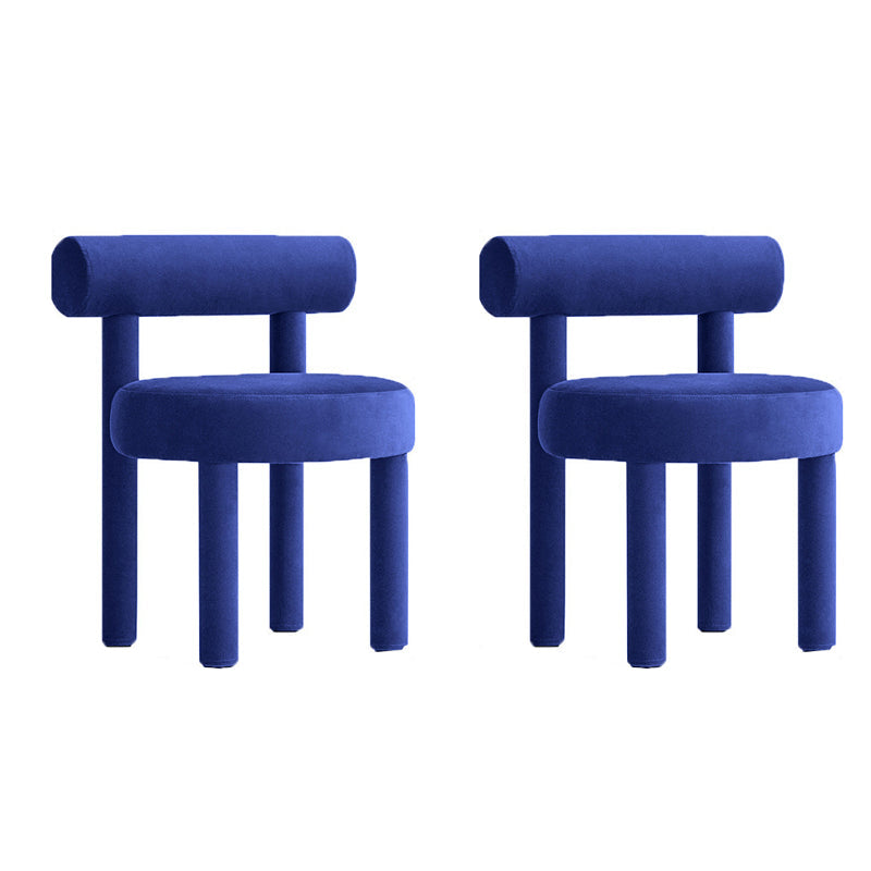 21.65" Wide Scandinavian Style Single Sofa Chair Fixed Back Accent Chair Blue 2 Piece Set Clearhalo 'Accent Chairs' 'accent_chairs' 'Chairs & Seating' 'furn' 'furn_accent_chairs' 'Furniture' 'Living Room Furniture' 5662857