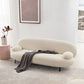 39.53 inch High Contemporary Sofa Recessed Arm Standard Sofa
