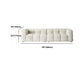 Wool Tuxedo Arm Sofa with Biscuit Back for Living Room 40.16" Wide Clearhalo 'furn' 'furn_sofas' 'Furniture' 'Living Room Furniture' 'Sofa' 'sofas' 5663047