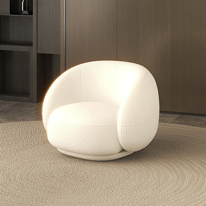 23.62インチの高さの現代的な湾曲した傾斜ソファリビングルーム