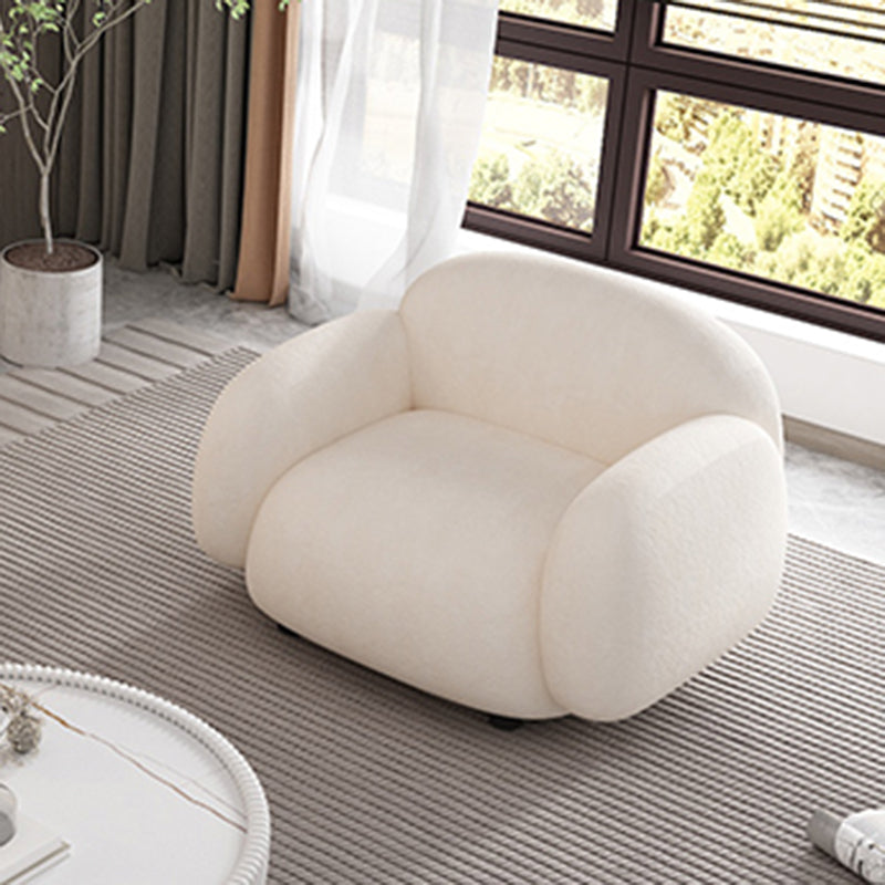 Modern Sofa with Tight Back and Square Arm for Living Room 27.56" High