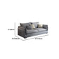 Nordic Loose Back Linen Sofa & Chaise Square Arm Cushions Sofa