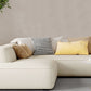 Contemporary Faux Leather Sofa 102.36" W Recessed Arm Sofa with Chaise