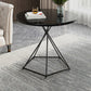 Frame 1 Coffee Table Solid Wood Coffee Table for Living Room 19.7"L x 19.7"W x 19.7"H Black Black Clearhalo 'Coffee & Accent Tables' 'Coffee Tables' 'coffee_tables' 'furn' 'furn_coffee_tables' 'Furniture' 'Living Room Furniture' 5663713