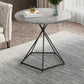 Frame 1 Coffee Table Solid Wood Coffee Table for Living Room 19.7"L x 19.7"W x 19.7"H Black Gray Clearhalo 'Coffee & Accent Tables' 'Coffee Tables' 'coffee_tables' 'furn' 'furn_coffee_tables' 'Furniture' 'Living Room Furniture' 5663720