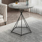Frame 1 Coffee Table Solid Wood Coffee Table for Living Room 19.7"L x 19.7"W x 27.6"H Black Gray Clearhalo 'Coffee & Accent Tables' 'Coffee Tables' 'coffee_tables' 'furn' 'furn_coffee_tables' 'Furniture' 'Living Room Furniture' 5663727