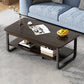 Solid Wood Coffee Table Rectangle Coffee Table for Living Room