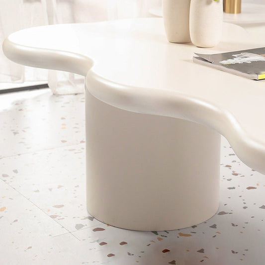 1 tavolino bianco tavolino rotondo in legno massimo