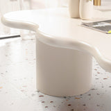 1 tavolino bianco tavolino rotondo in legno massimo