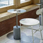 Mid-Century Modern Pedestal Metal Coffee Table Round Top Shape Cocktail Table Clearhalo 'Coffee & Accent Tables' 'Coffee Tables' 'coffee_tables' 'furn' 'furn_coffee_tables' 'Furniture' 'Living Room Furniture' 5663965