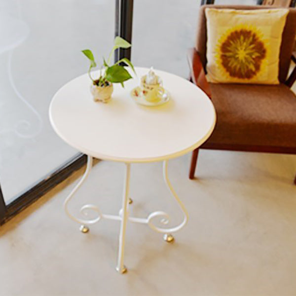 Iron Geometric Coffee Table Round Modern Minimalist Coffee Table Clearhalo 'Coffee & Accent Tables' 'Coffee Tables' 'coffee_tables' 'furn' 'furn_coffee_tables' 'Furniture' 'Living Room Furniture' 5663980