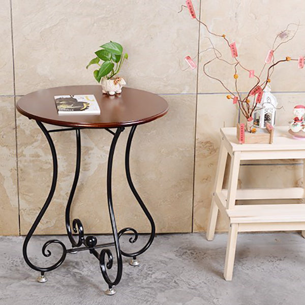 Iron Geometric Coffee Table Round Modern Minimalist Coffee Table Clearhalo 'Coffee & Accent Tables' 'Coffee Tables' 'coffee_tables' 'furn' 'furn_coffee_tables' 'Furniture' 'Living Room Furniture' 5663981