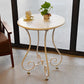 Iron Geometric Coffee Table Round Modern Minimalist Coffee Table Clearhalo 'Coffee & Accent Tables' 'Coffee Tables' 'coffee_tables' 'furn' 'furn_coffee_tables' 'Furniture' 'Living Room Furniture' 5663982