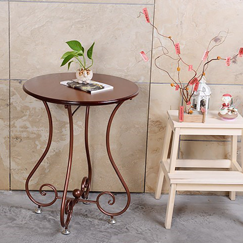 Iron Geometric Coffee Table Round Modern Minimalist Coffee Table Clearhalo 'Coffee & Accent Tables' 'Coffee Tables' 'coffee_tables' 'furn' 'furn_coffee_tables' 'Furniture' 'Living Room Furniture' 5663985