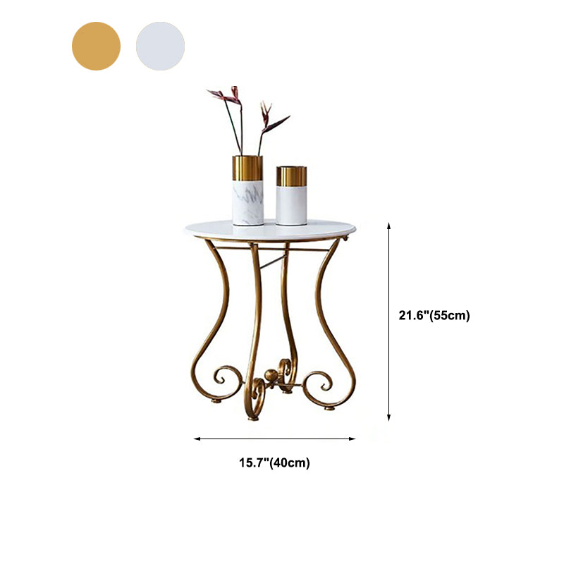 Iron Geometric Coffee Table Round Modern Minimalist Coffee Table Clearhalo 'Coffee & Accent Tables' 'Coffee Tables' 'coffee_tables' 'furn' 'furn_coffee_tables' 'Furniture' 'Living Room Furniture' 5663986