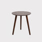 Table d'appoint d'appoint pour canapé scandinave, table d'appoint à trois broches, table d'appoint ronde