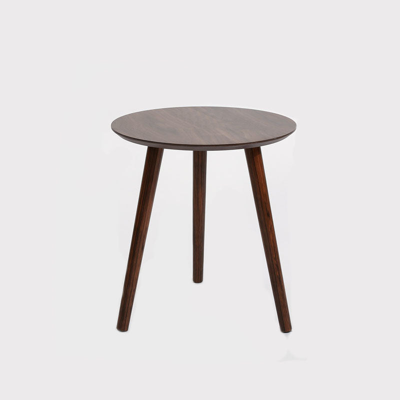 Table d'appoint d'appoint pour canapé scandinave, table d'appoint à trois broches, table d'appoint ronde