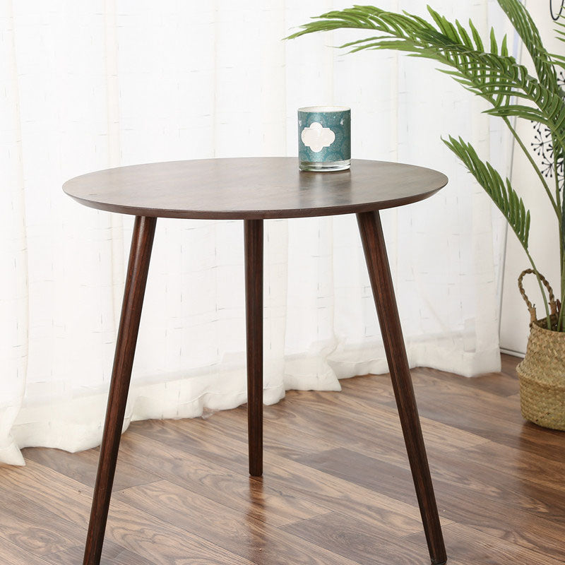 Table d'appoint d'appoint pour canapé scandinave, table d'appoint à trois broches, table d'appoint ronde